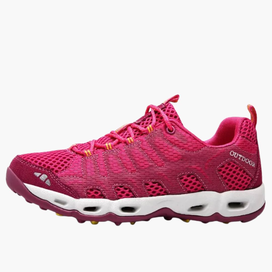 Unisex Wanderschuhe mit Mesh Obermaterial und strukturierter Sohle 10