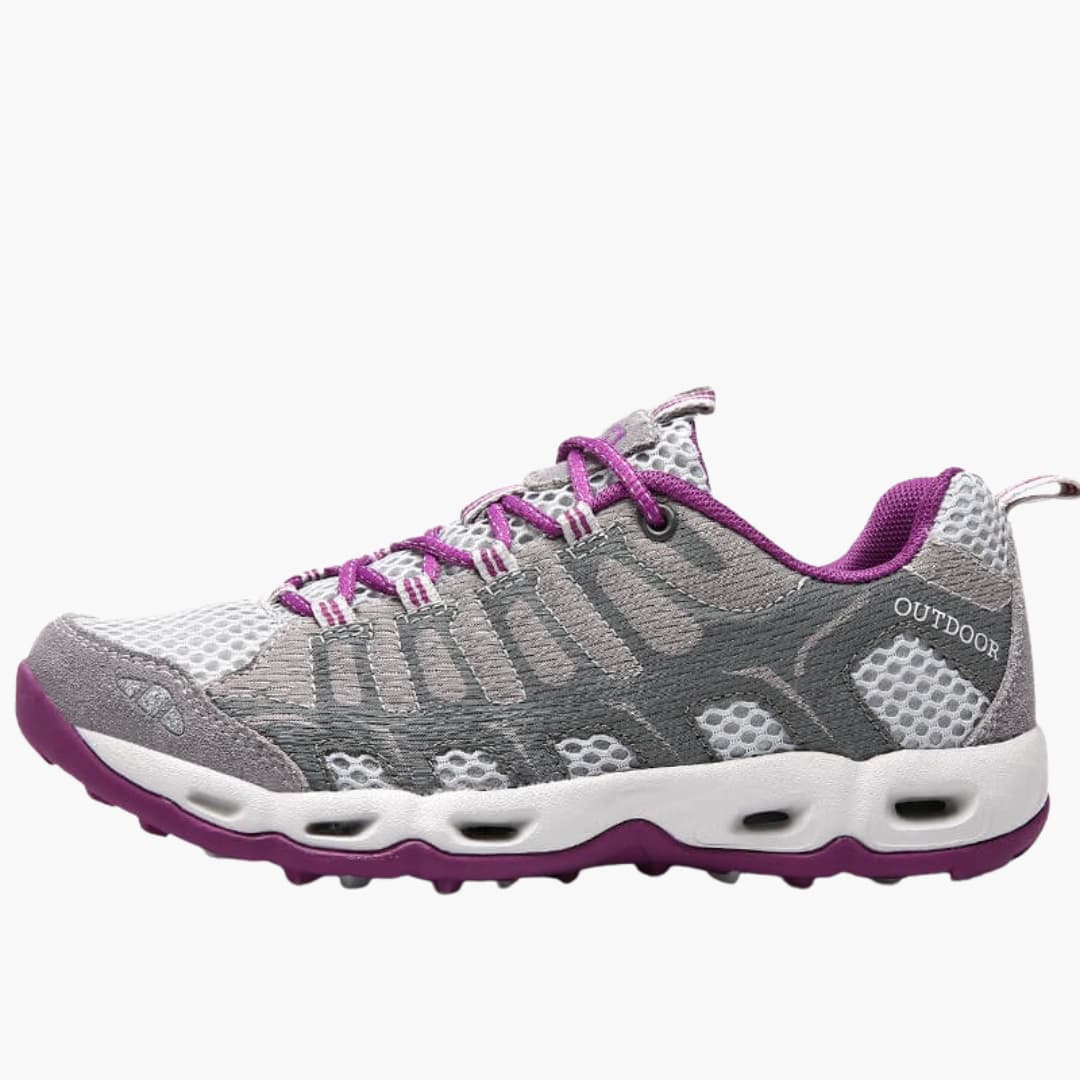 Unisex Wanderschuhe mit Mesh Obermaterial und strukturierter Sohle 11