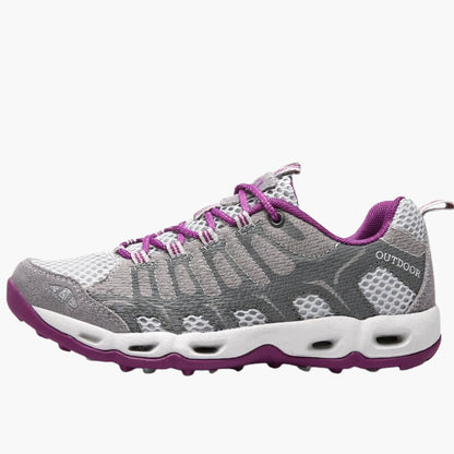 Unisex Wanderschuhe mit Mesh Obermaterial und strukturierter Sohle 11