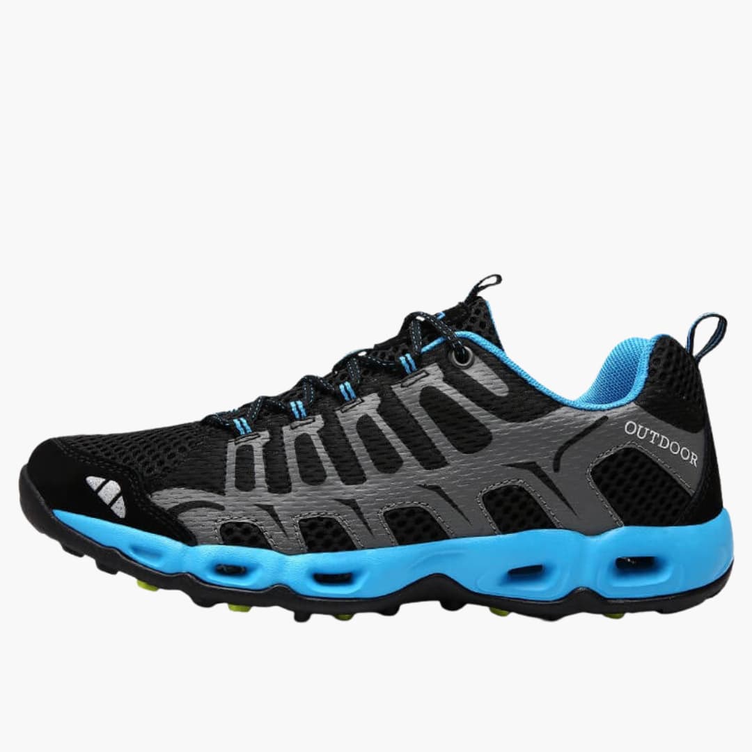 Unisex Wanderschuhe mit Mesh Obermaterial und strukturierter Sohle 3