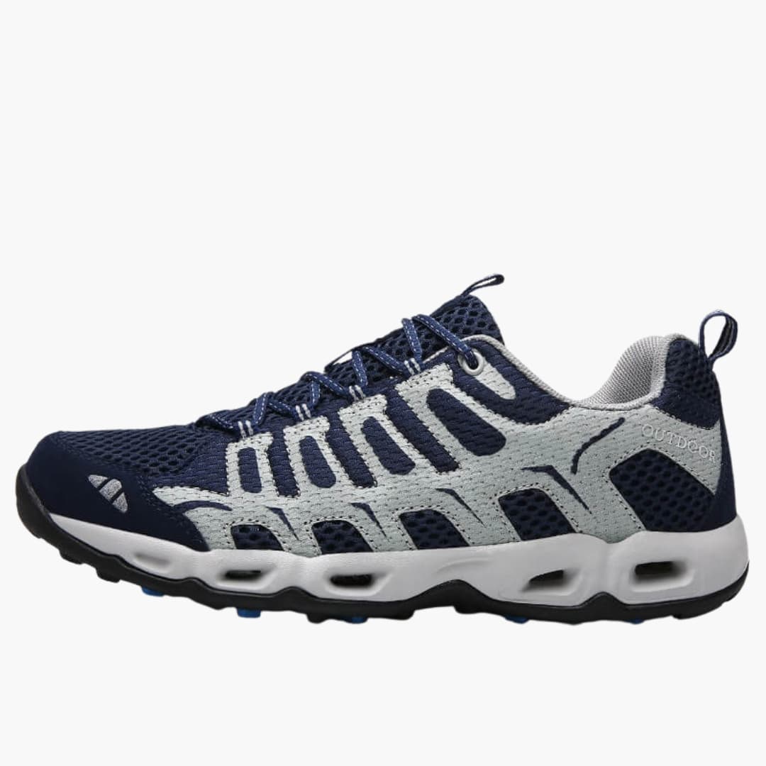 Unisex Wanderschuhe mit Mesh Obermaterial und strukturierter Sohle 9