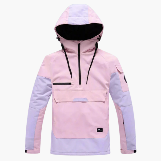 Unisex Winterskjacke mit Kapuze und verstellbarem Design 0