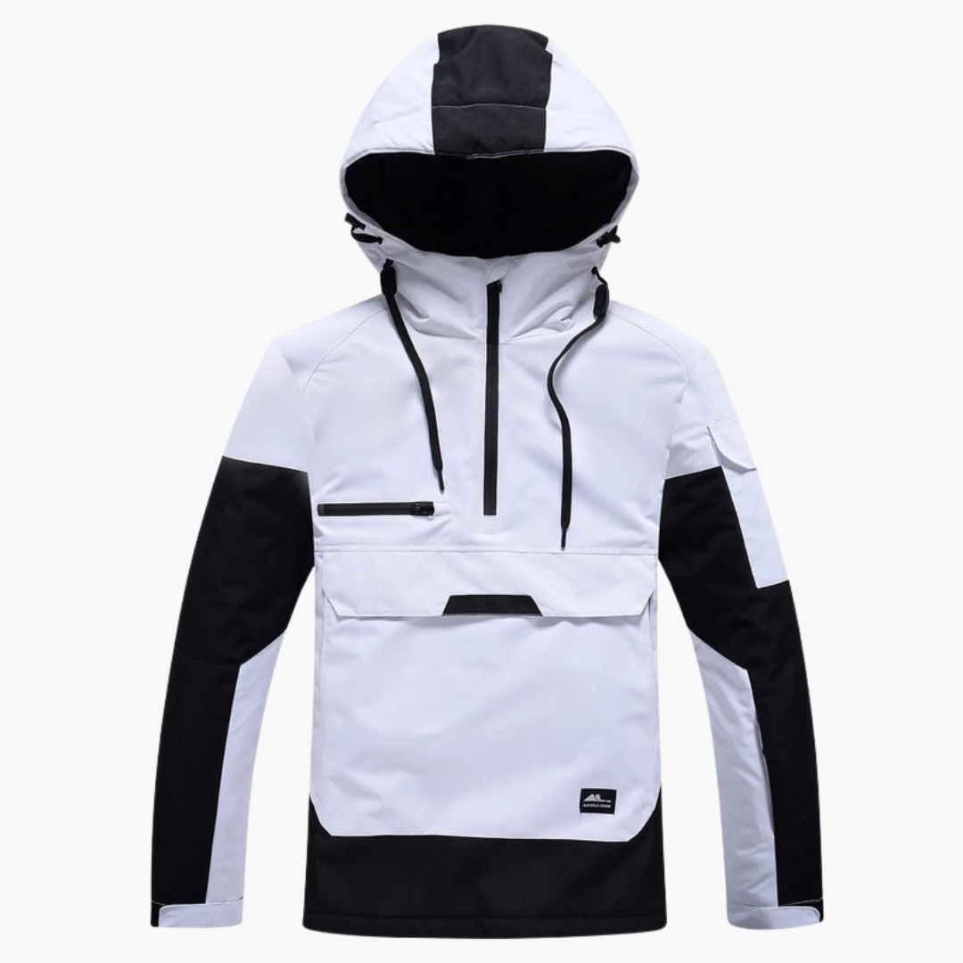 Unisex Winterskjacke mit Kapuze und verstellbarem Design 3