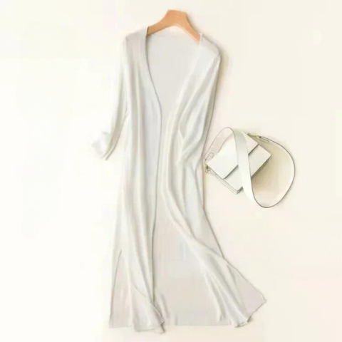 Langer Cardigan Leicht Damen Modisch