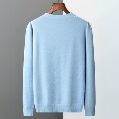 Weiche Cashmere Strickjacke V-Ausschnitt Leicht Modern