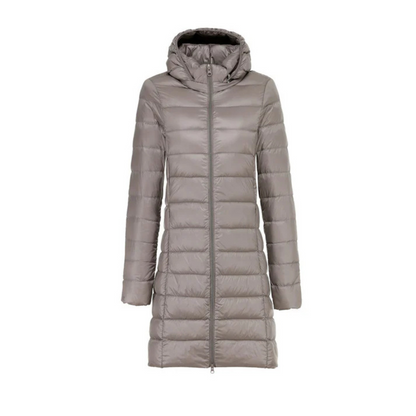 Wasserdichte Daunenjacke Damen Kapuze Warm