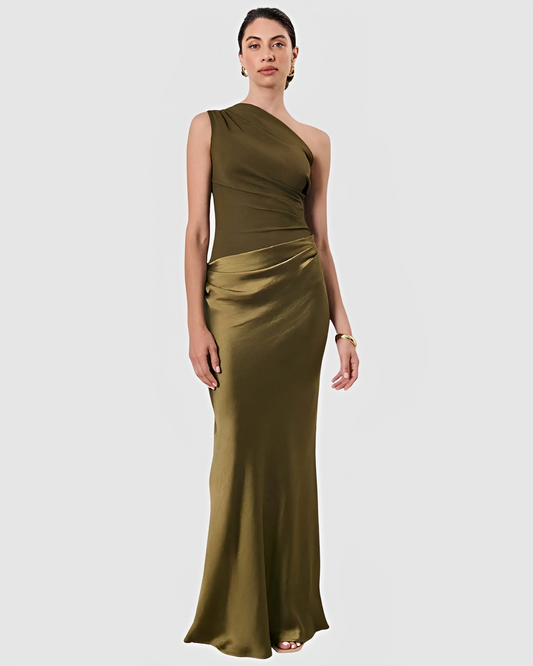 Elegantes Damenkleid Asymmetrisch Modern - BerlinGlamour