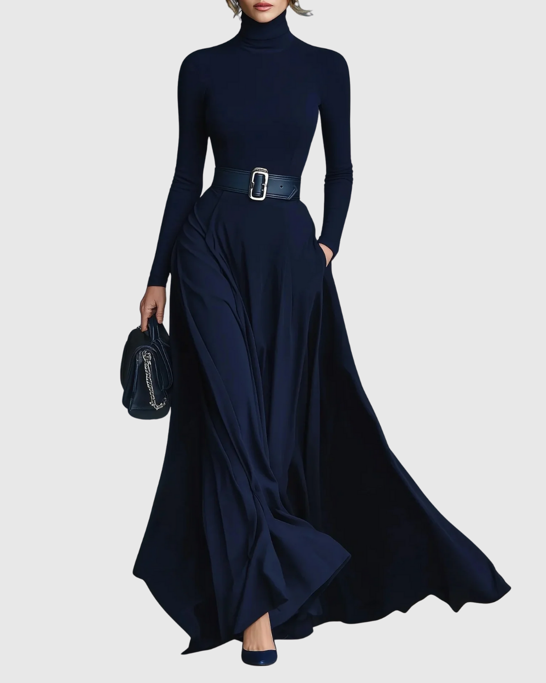 Maxi Robe Damen Chic Lang - BerlinGlamour