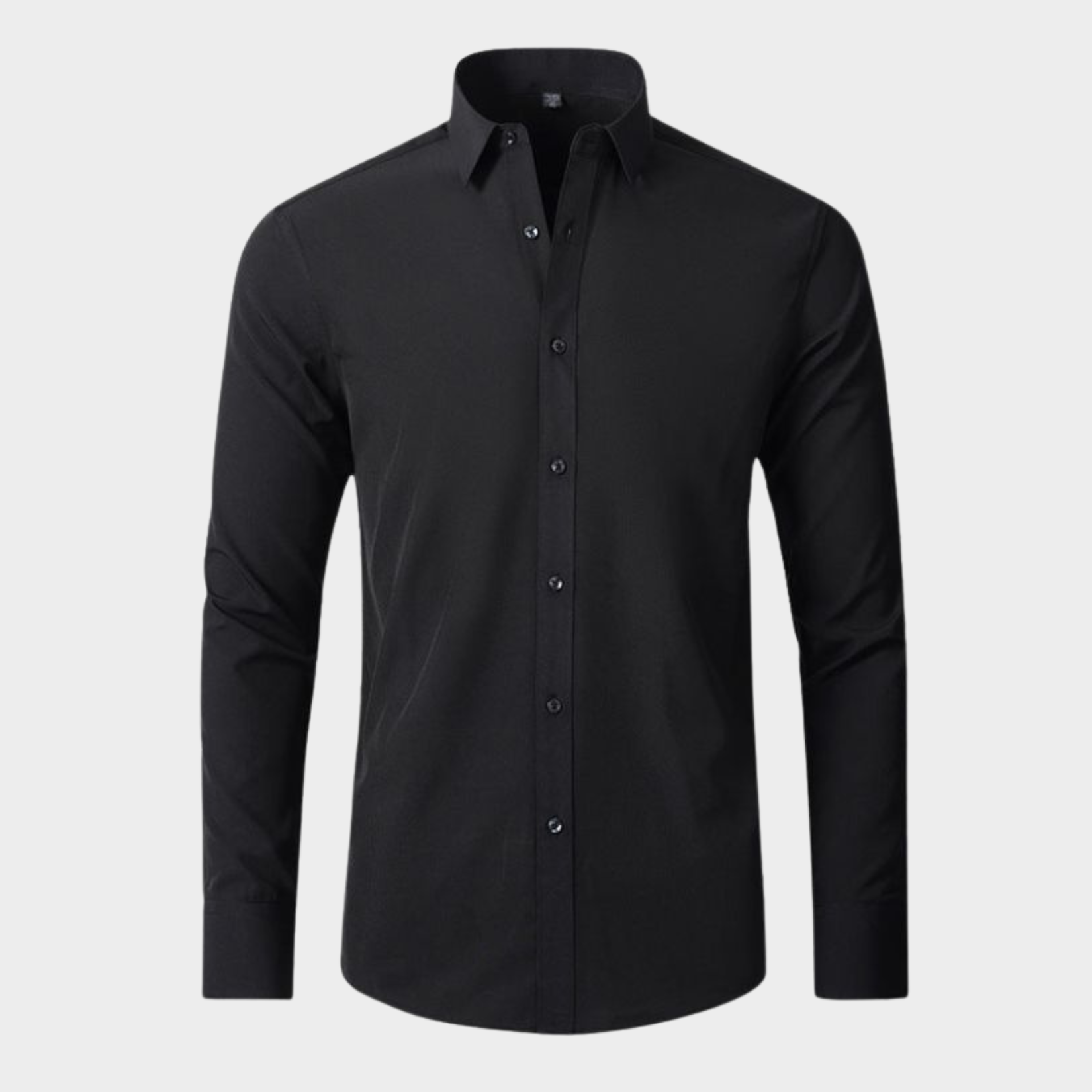 Herren Hemd Slim Fit Langarm Business Stretch - BerlinGlamour