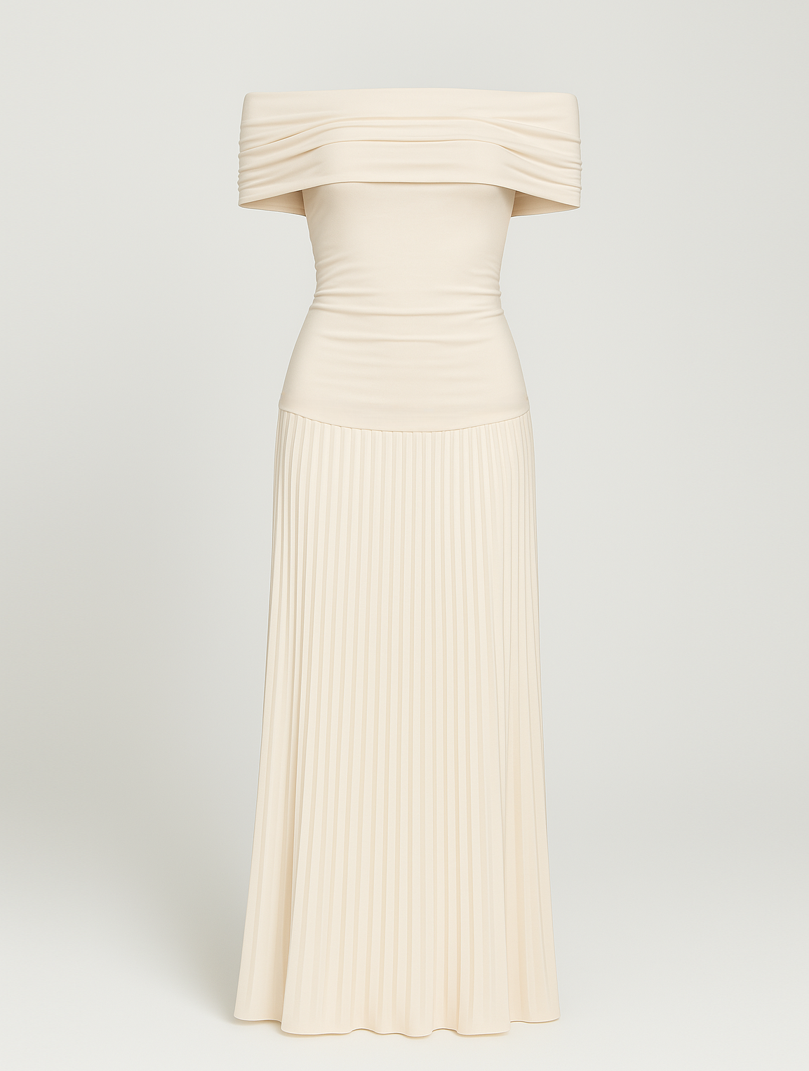 Elegantes Damen Maxi Kleid Hochzeitsgastkleid Lang