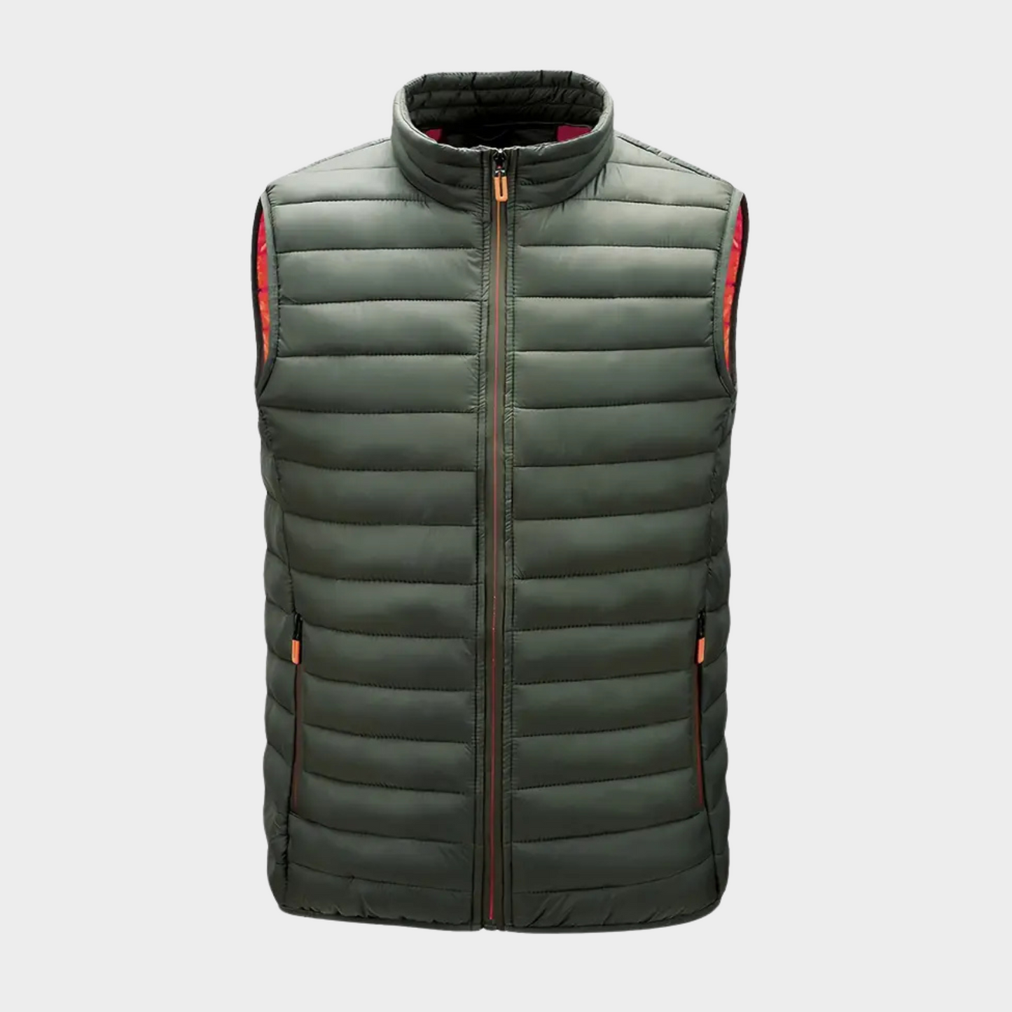 Herren Bodywarmer Leicht Steppweste Stehkragen - BerlinGlamour