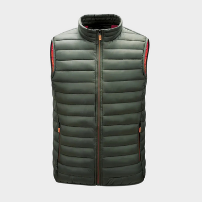 Herren Bodywarmer Leicht Steppweste Stehkragen - BerlinGlamour