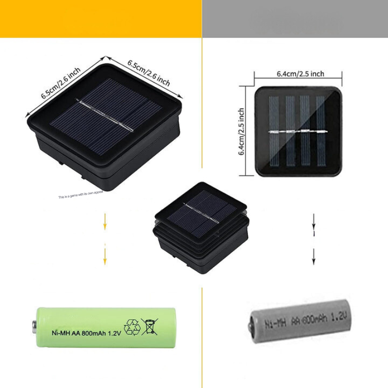 Solar Lichterkette Wasserdicht 12m 100 LED