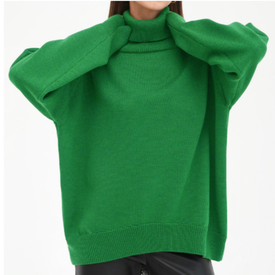 Eleganter Rollkragenpullover Premium Qualität