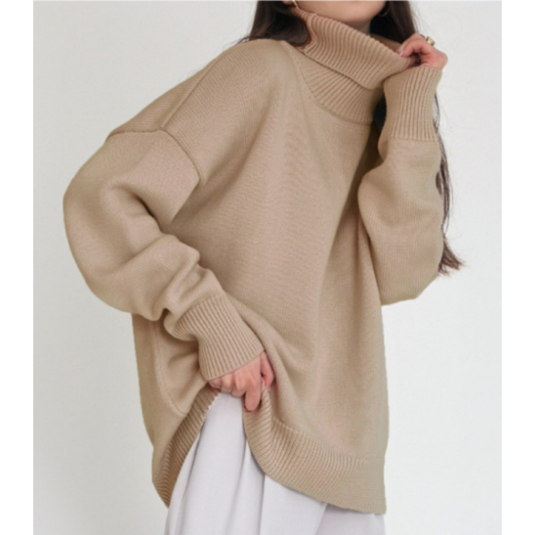 Eleganter Rollkragenpullover Premium Qualität