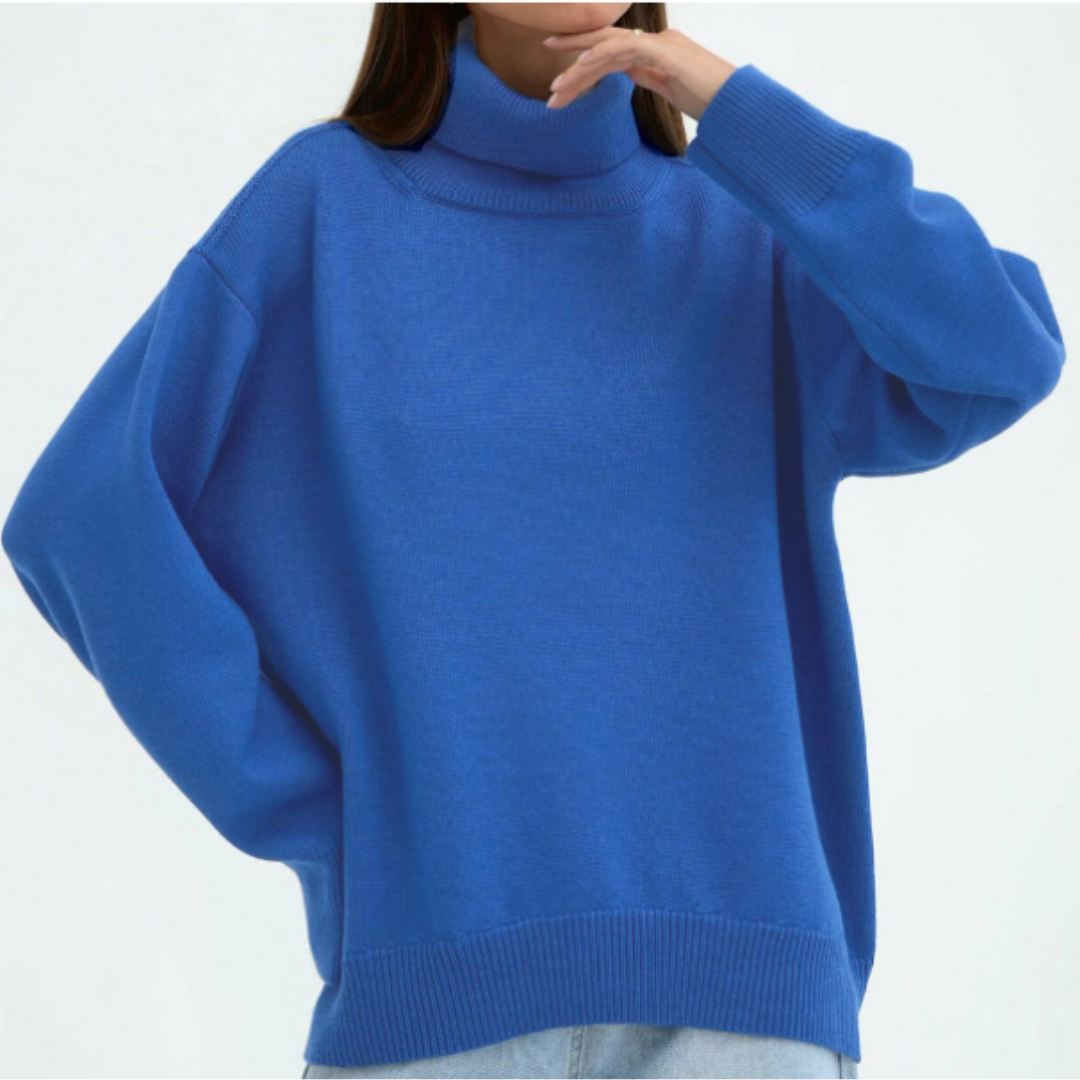 Eleganter Rollkragenpullover Premium Qualität