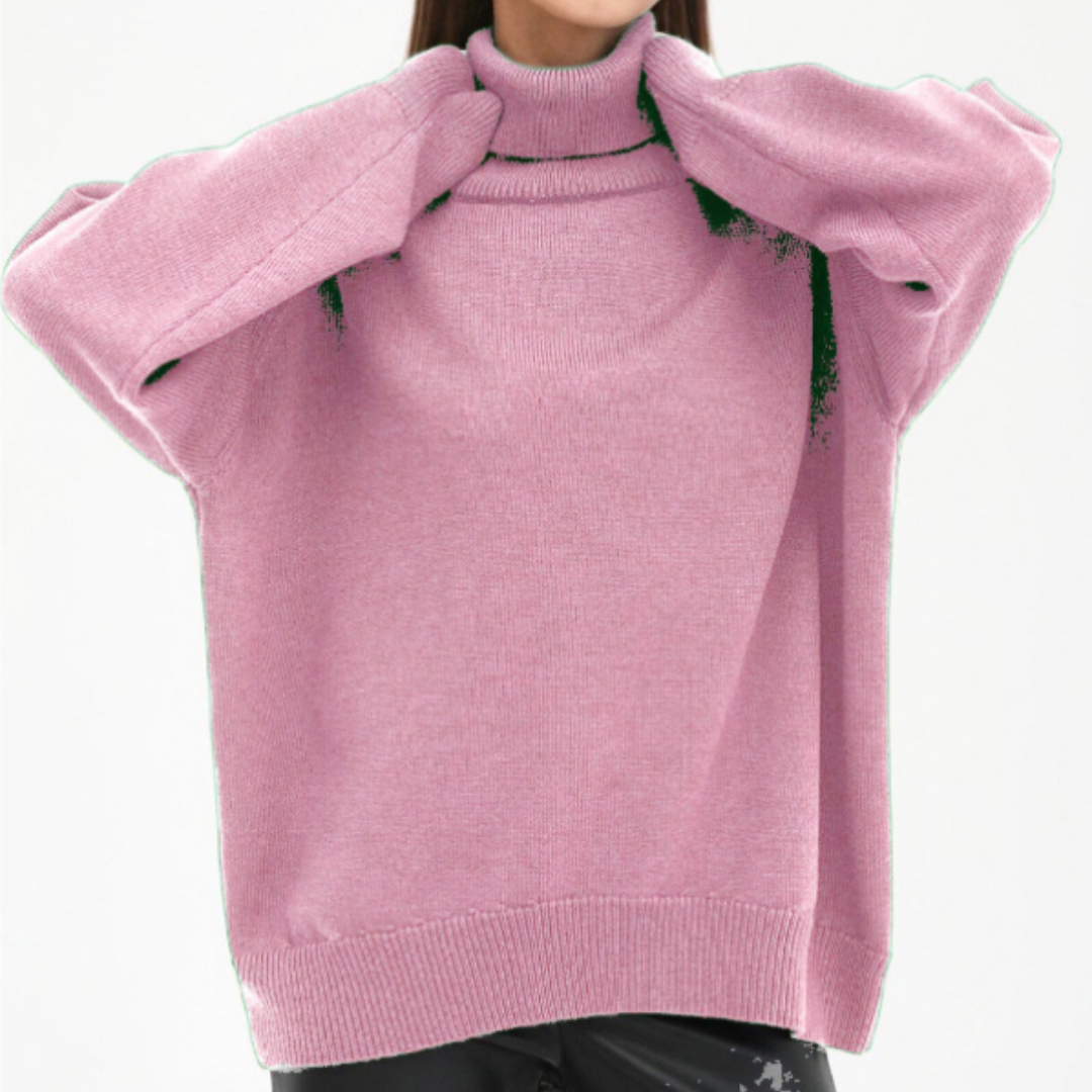 Eleganter Rollkragenpullover Premium Qualität