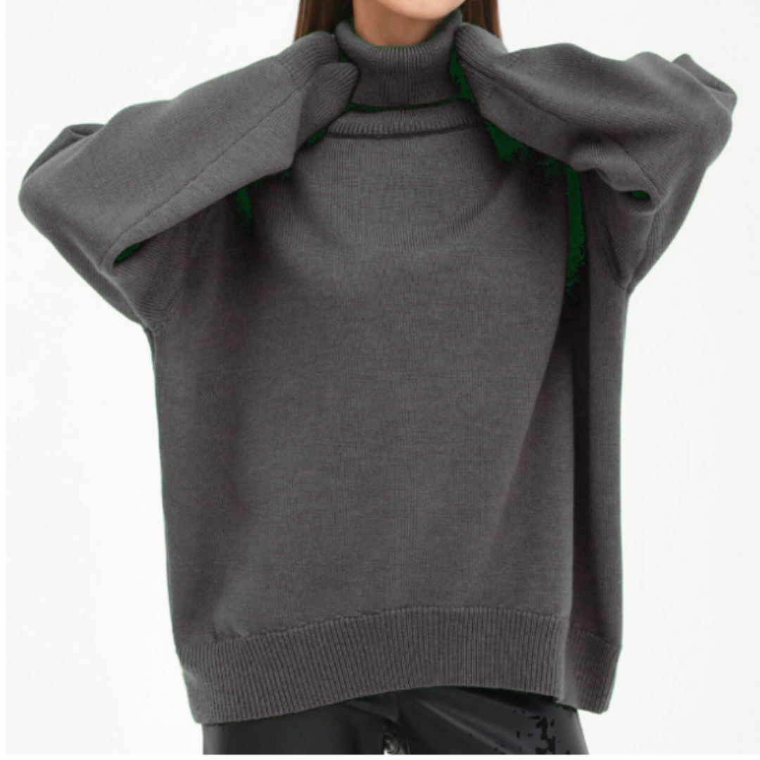 Eleganter Rollkragenpullover Premium Qualität