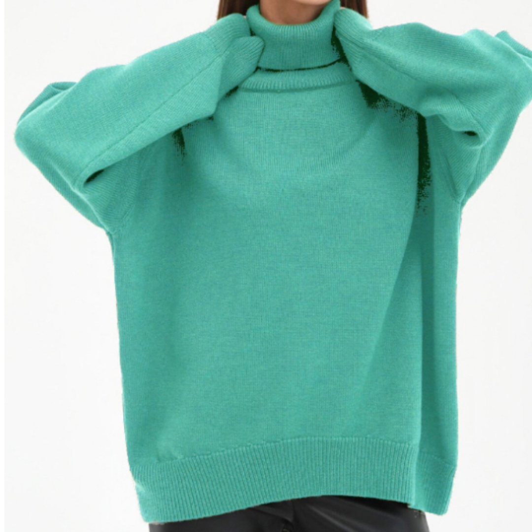 Eleganter Rollkragenpullover Premium Qualität