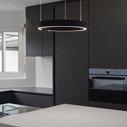 Moderne LED Pendelleuchte Ringform Dimmbar