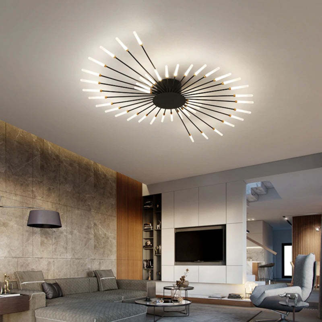 Große LED Deckenlampe Dimmbar Modern