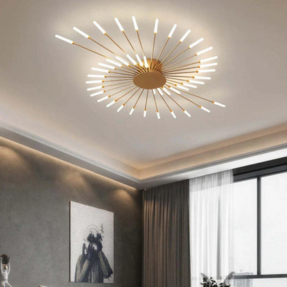 Große LED Deckenlampe Dimmbar Modern