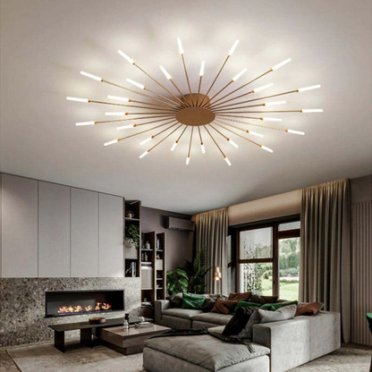 Große LED Deckenlampe Dimmbar Modern