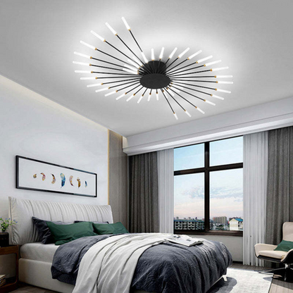 Große LED Deckenlampe Dimmbar Modern