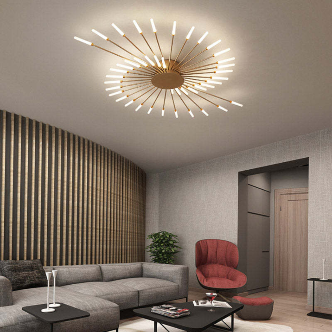 Große LED Deckenlampe Dimmbar Modern