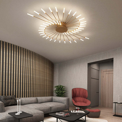 Große LED Deckenlampe Dimmbar Modern