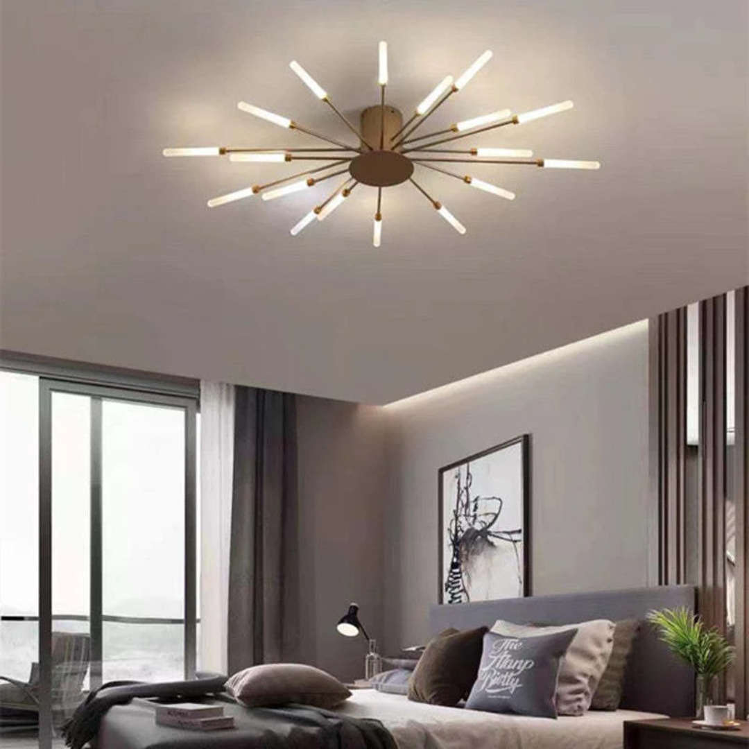 Große LED Deckenlampe Dimmbar Modern