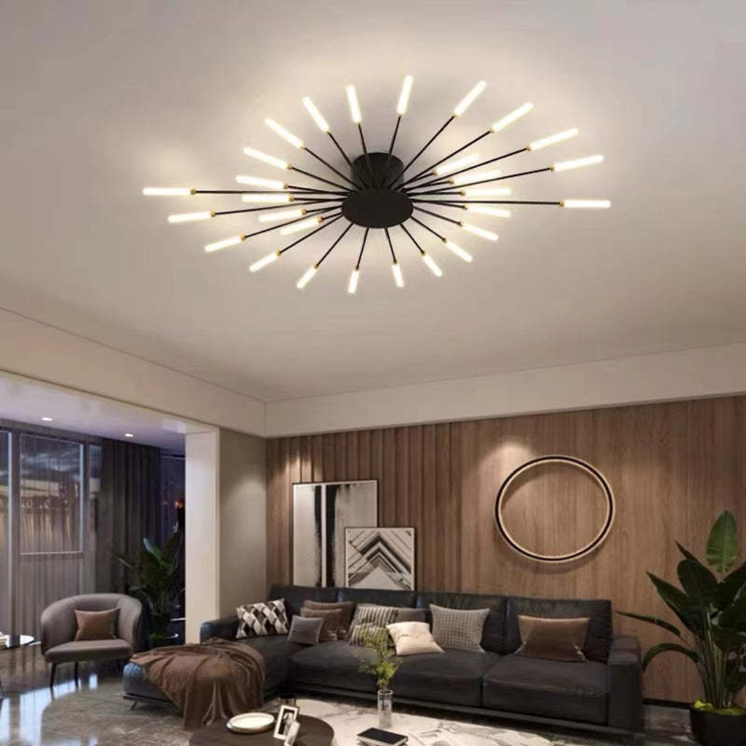 Große LED Deckenlampe Dimmbar Modern
