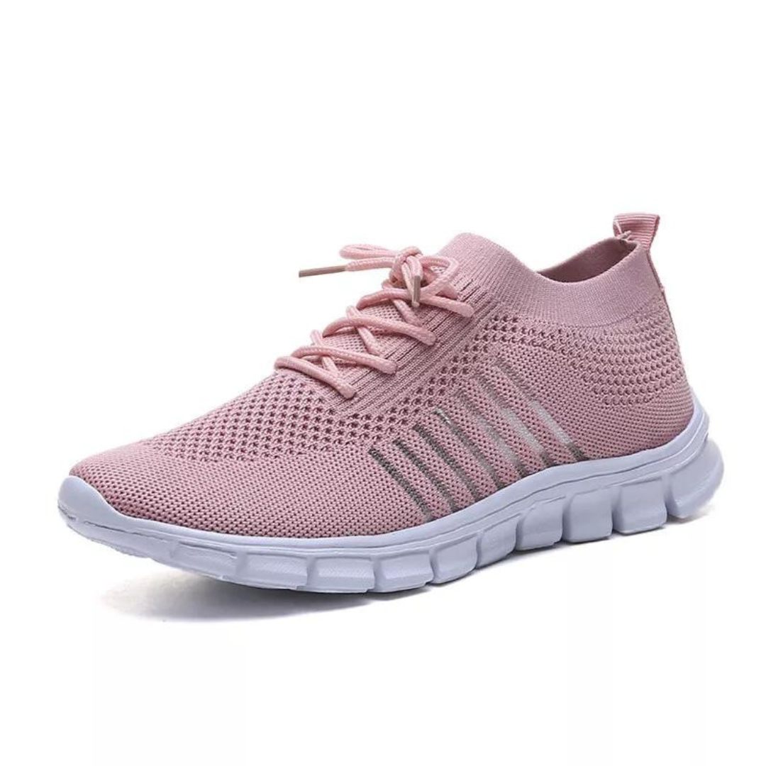 Damen Sneaker Weich Sohle Bequem Sportlich