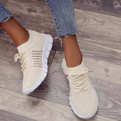 Damen Sneaker Weich Sohle Bequem Sportlich