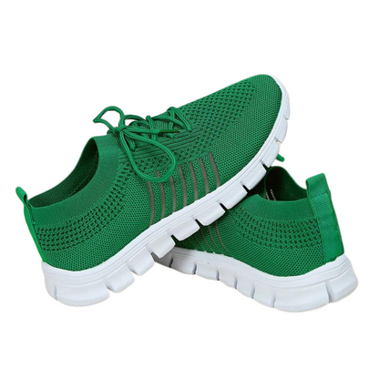 Damen Sneaker Weich Sohle Bequem Sportlich