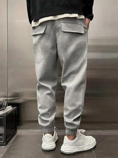 Bequeme Herren Jogginghose Klassisch Schwarz