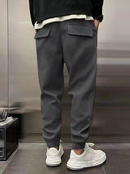 Bequeme Herren Jogginghose Klassisch Schwarz