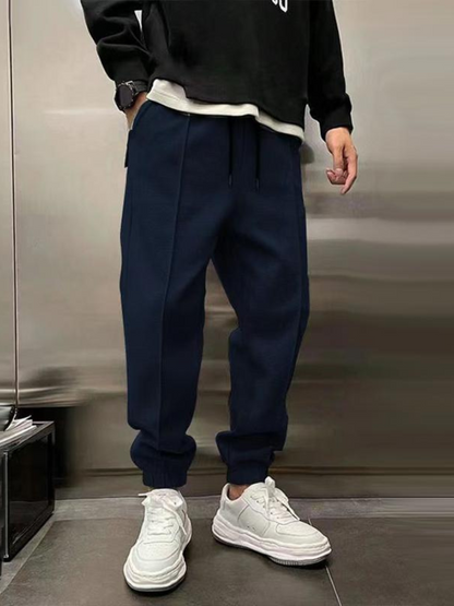 Bequeme Herren Jogginghose Klassisch Schwarz