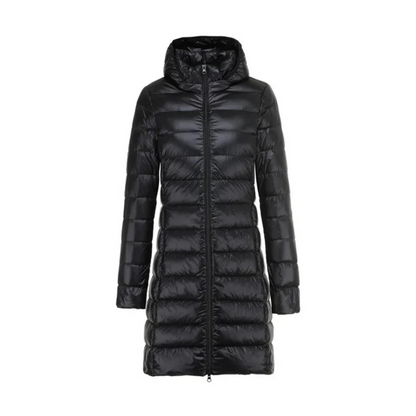 Wasserdichte Daunenjacke Damen Kapuze Warm
