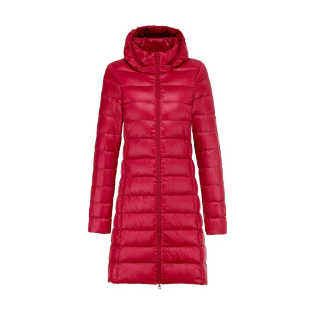 Wasserdichte Daunenjacke Damen Kapuze Warm