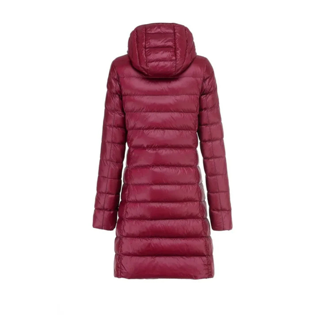 Wasserdichte Daunenjacke Damen Kapuze Warm - BerlinGlamour