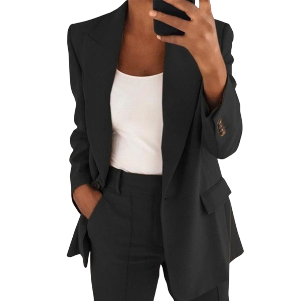 Damen Business Anzug Blazer und Hose Set - BerlinGlamour