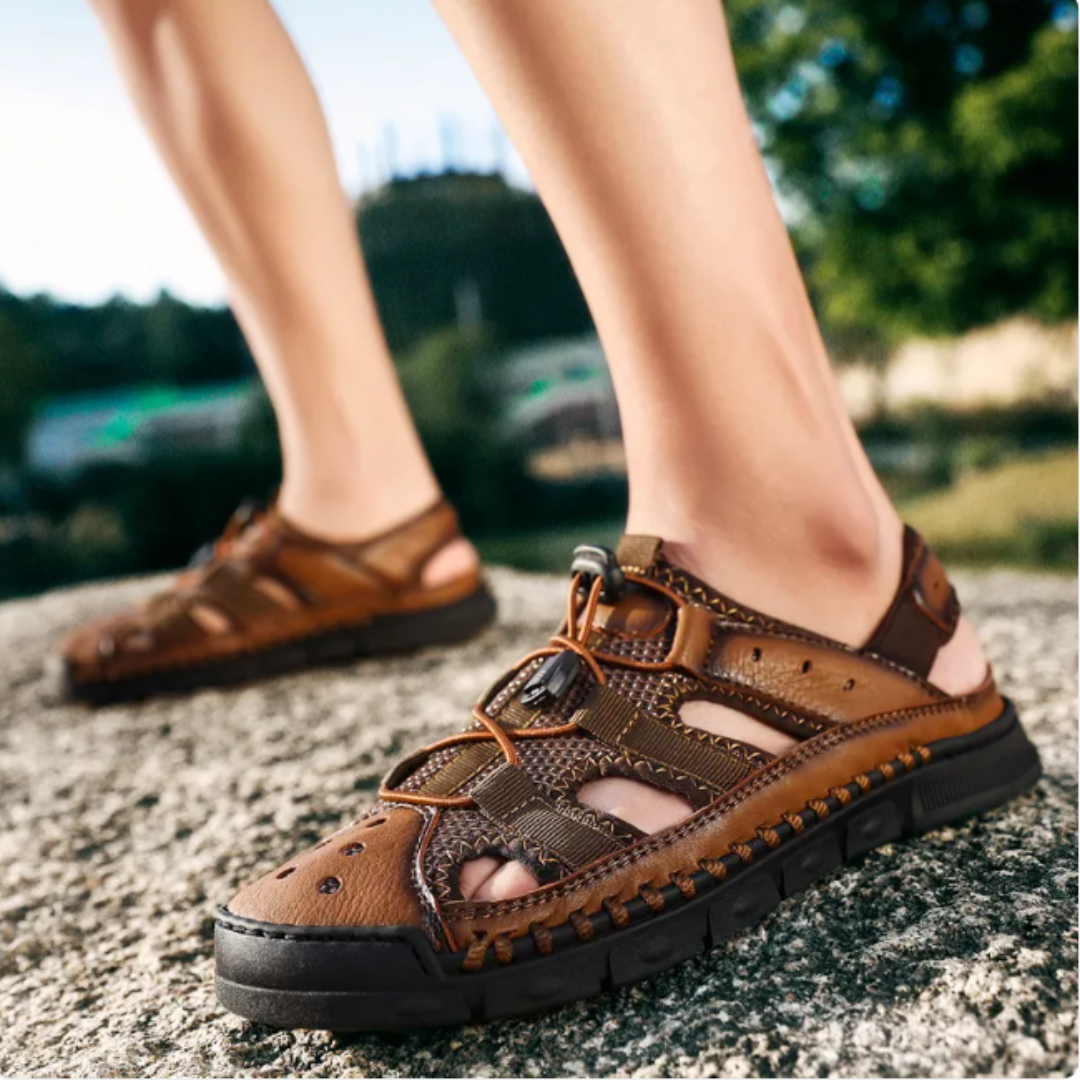 Herren Sandalen Sommer Bequem Freizeit