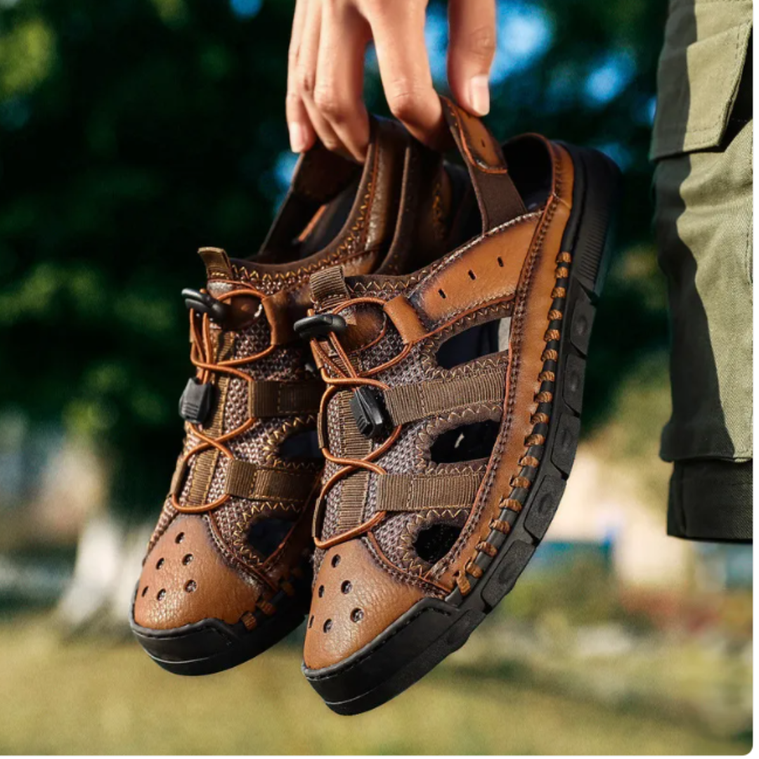 Herren Sandalen Sommer Bequem Freizeit