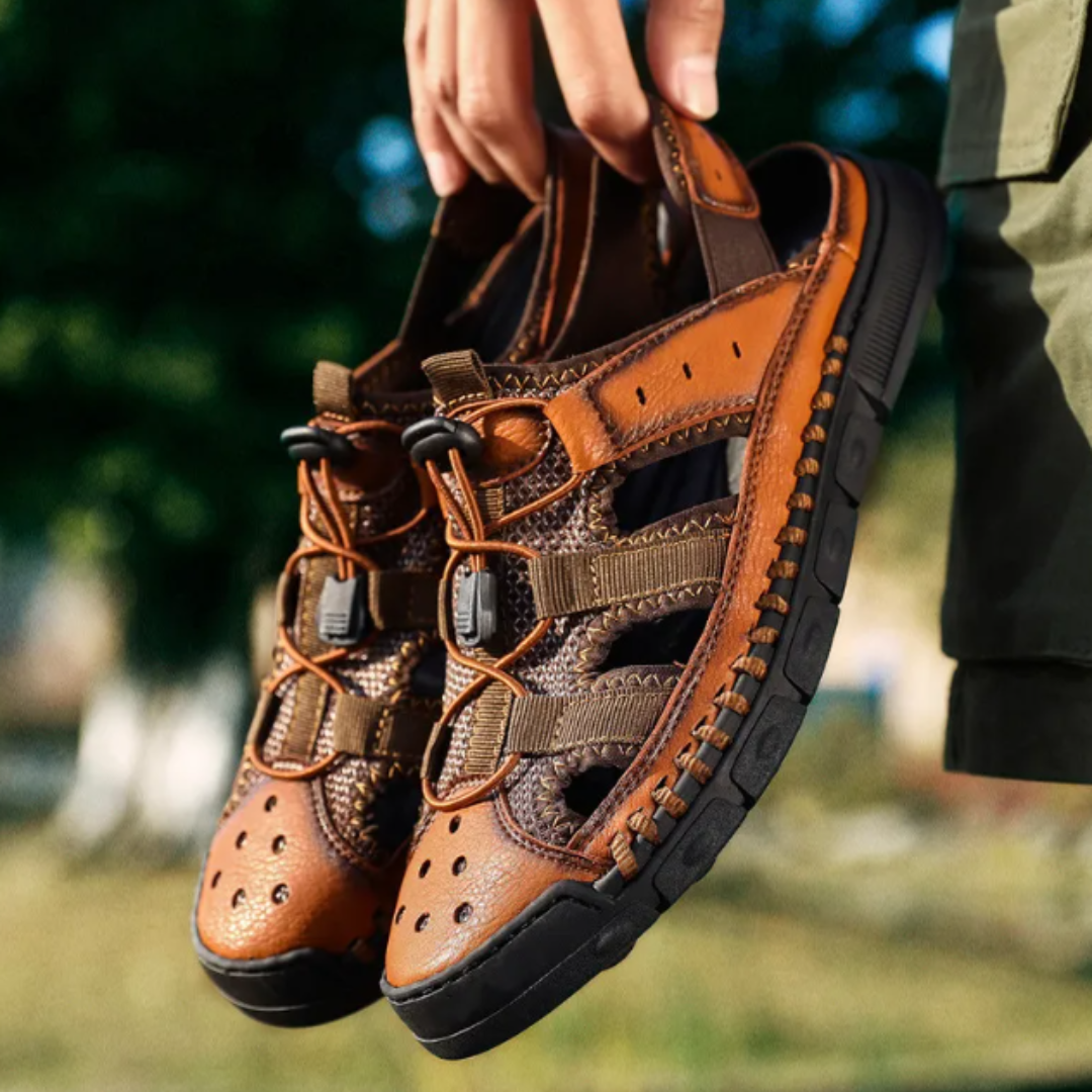Herren Sandalen Sommer Bequem Freizeit