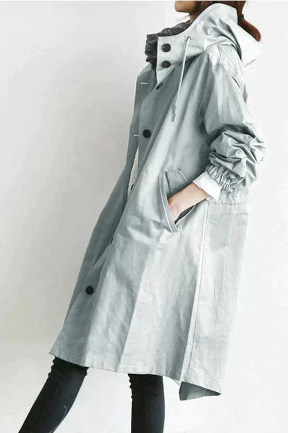 Regenmantel Damen Trendy Wasserfest Stylish - BerlinGlamour