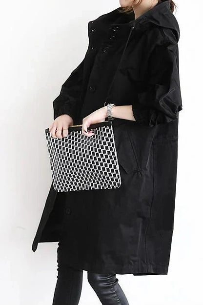 Regenmantel Damen Trendy Wasserfest Stylish