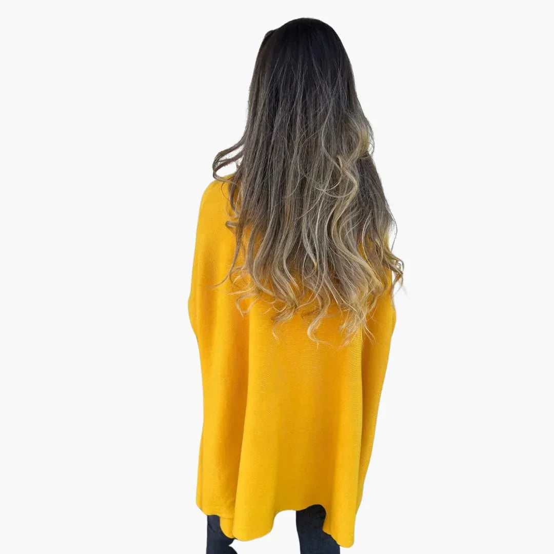 V-Ausschnitt Strickpullover für Damen 6