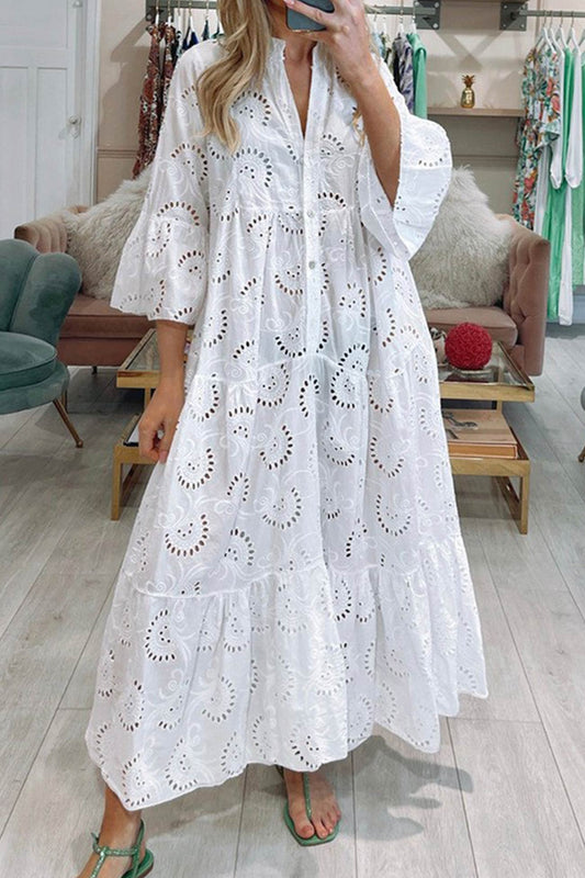 Sommerkleid Damen Leicht Durchsichtig Elegant - BerlinGlamour