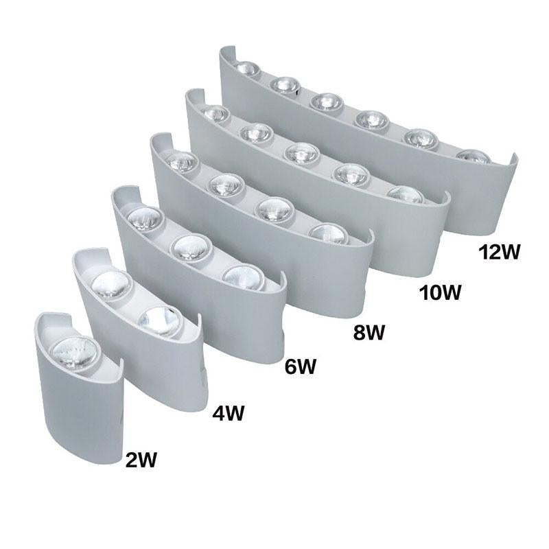 LED Wandleuchte Wasserdicht Modern Für Innen und Außen